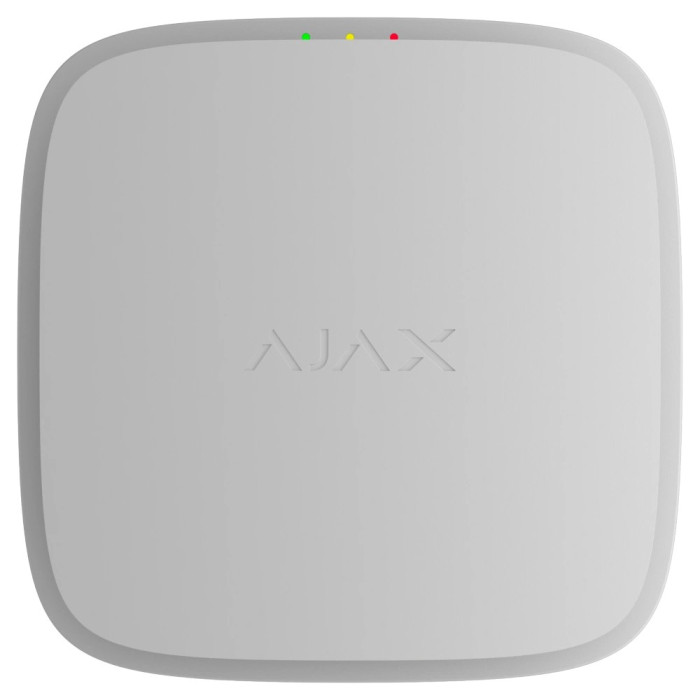 Сповіщувач Ajax EN54 FireProtect (Smoke/Sounder) white пожежний димовий зі