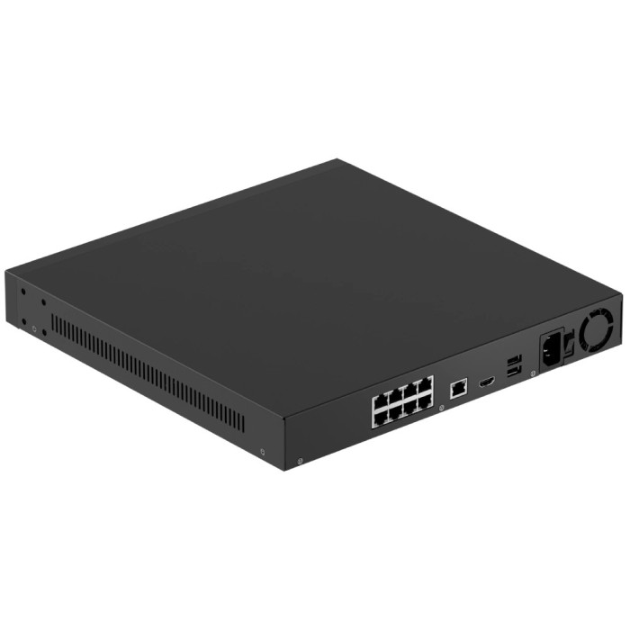 Відеореєстратор Ajax Superior NVR H2DAI8PAC (16ch) black 24ТБ PoE AI