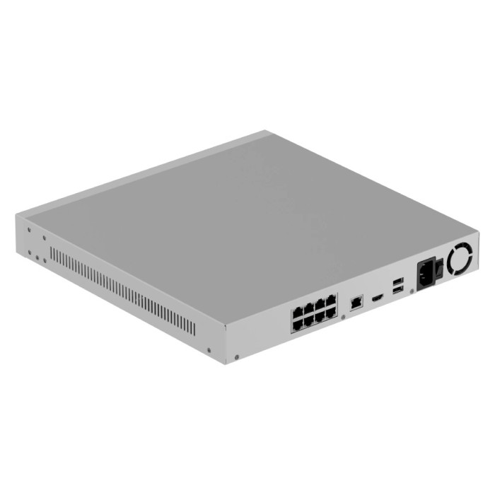 Відеореєстратор Ajax NVR H2D8PAC (16ch) white HDMI 4K 16Тб PoE