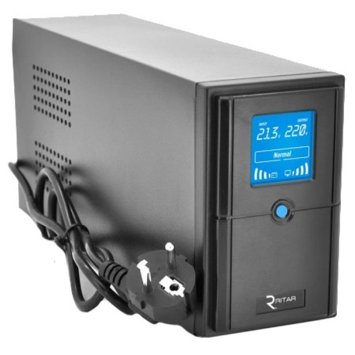 Джерело безперебійного живлення Ritar E-RTM1200 ELF-D LCD (720W)