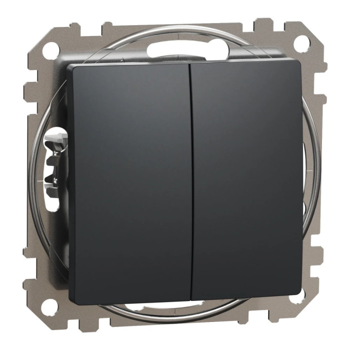 Двоклавішний вимикач Schneider Electric Sedna Design & Elements SDD214105