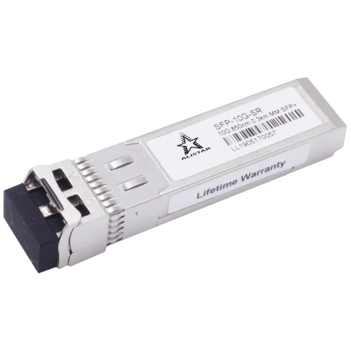 Модуль ALISTAR SFP-10G-SR SFP+ 10G BASE-SR 2MM LC 300M 850nm DOM