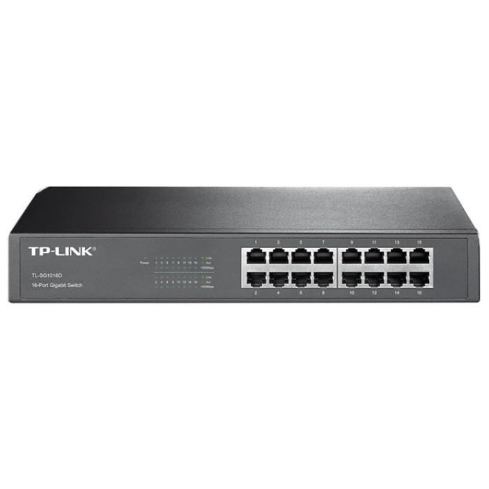 Комутатор 16 портів некерований TP-LINK TL-SG1016D