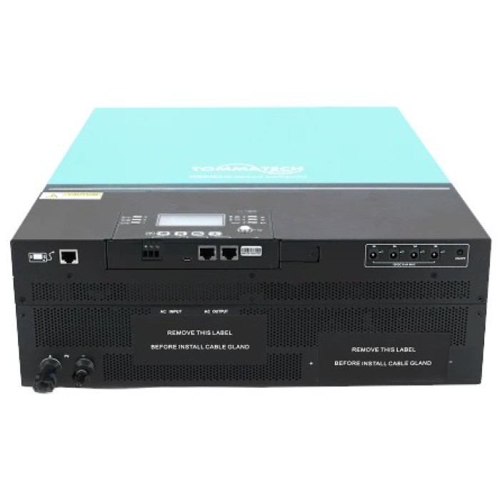 Інвертор TOMMATECH 3.6kW HV 24V 80А MPPT(120-450) однофазний