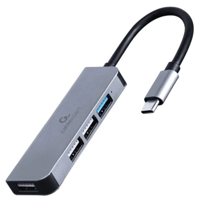 USB-концентратор Cablexpert UHB-CM-U3P1U2P3-01USB-С 1 х USB 3.1 Gen1 (5 Gbps), 3