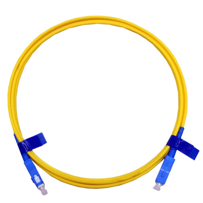 Патчкорд оптичний CMS Simplex Slim SC/UPC-SC/UPC SM 1m