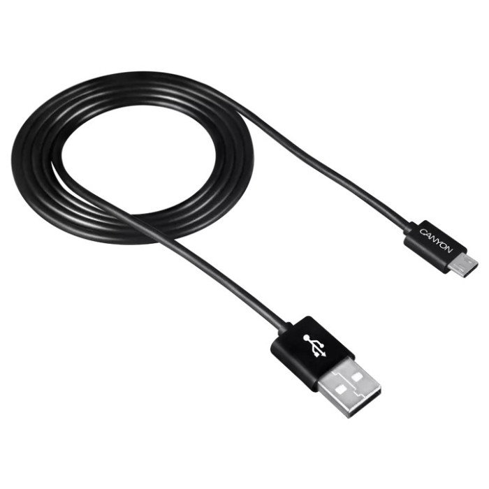 Кабель Canyon UM-1B black (Micro USB - USB 2.0) 1м