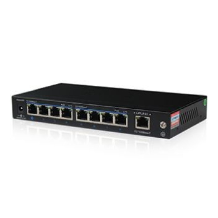 8-портовий PoE комутатор UTEPO UTP1-SW0801-TP120