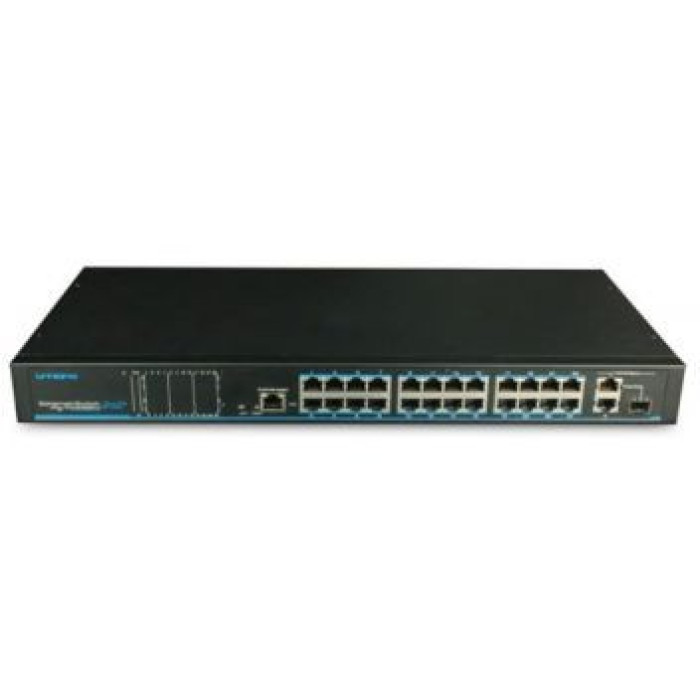 24-портовий POE комутатор UTEPO UTP1-SW24-TP420