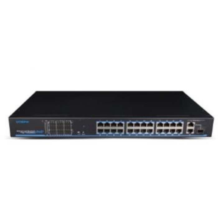24-портовий PoE комутатор UTEPO UTP1-SW2402TS-POE