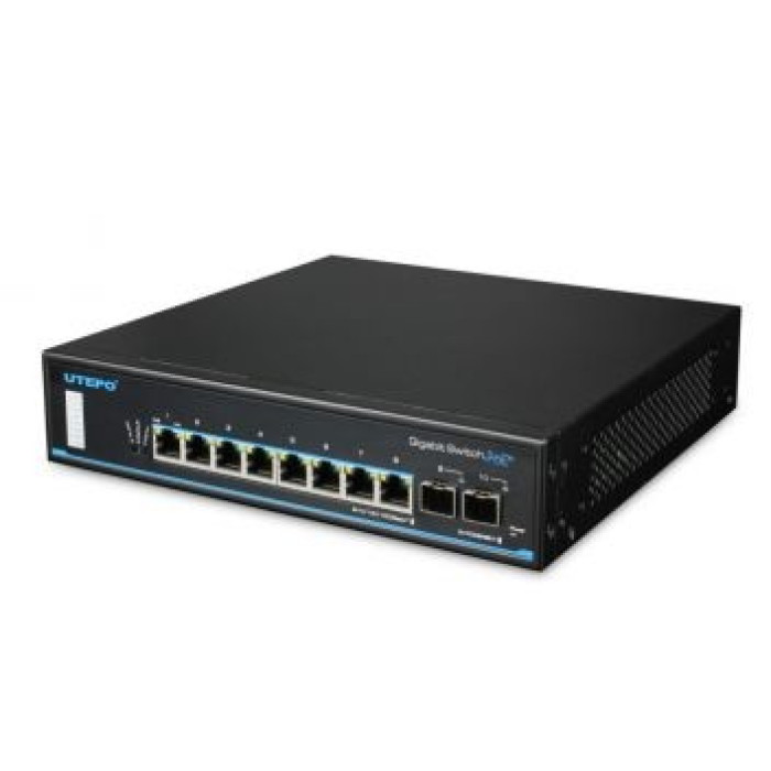 8-портовий PoE комутатор UTEPO UTP3-GSW0802S-POE