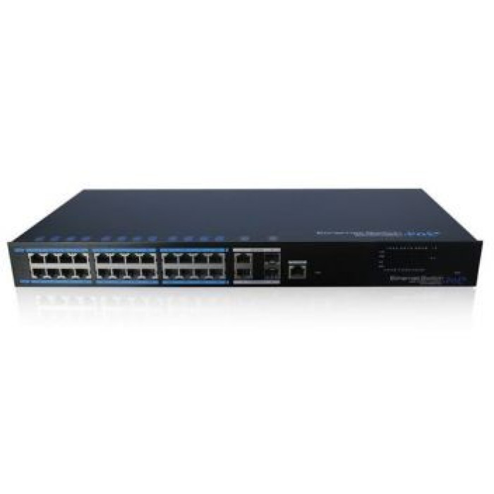 24-портовий керований POE комутатор UTEPO UTP7224E-POE-L2