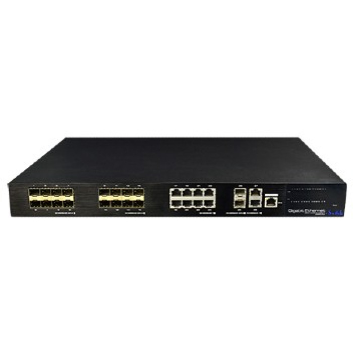24-портовий Ethernet/Fiber гібридний комутатор UTEPO UTP7524GE-16GF8GT