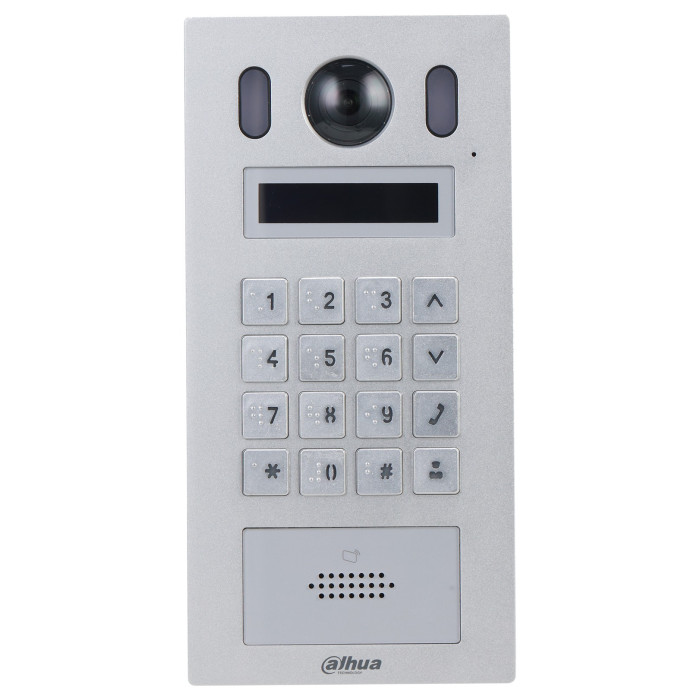 2МП IP виклична панель зі шрифтом Брайля Dahua DHI-VTO6221E-P