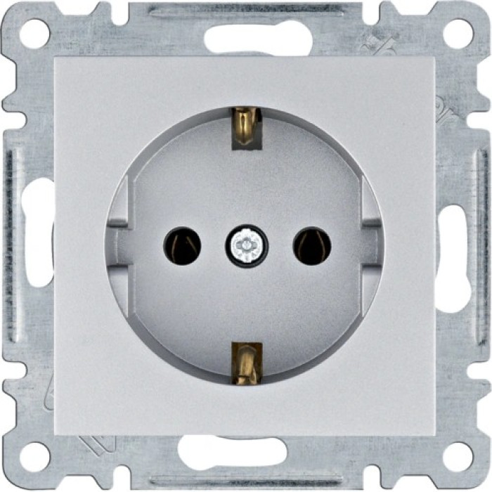 Розетка з з/к Hager Lumina WL1052 16А/230В