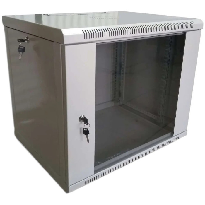 Шафа 9U 600x500х507 мм Hypernet настінна розбірна WMNC-500-9U-FLAT