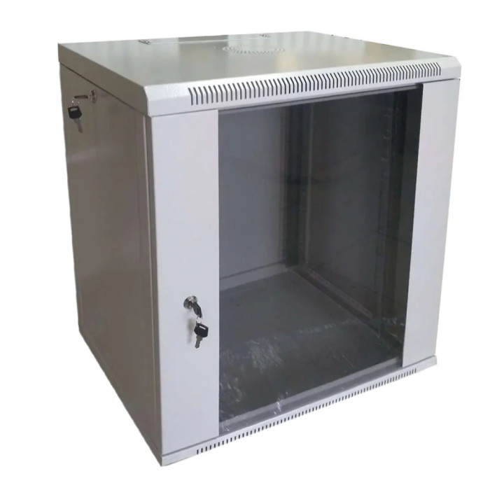 Шафа 12U 600x600 мм Hypernet настінна розбірна WMNC66-12U-FLAT