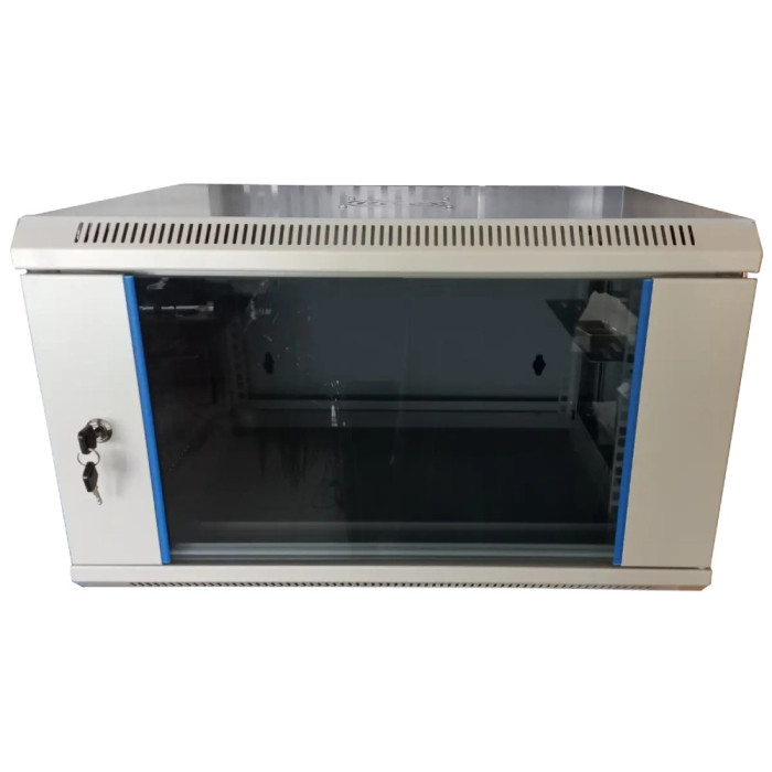 Шафа коммутаційна настінна розбірна 15U Hypernet WMNC66-15U-FLAT-AC