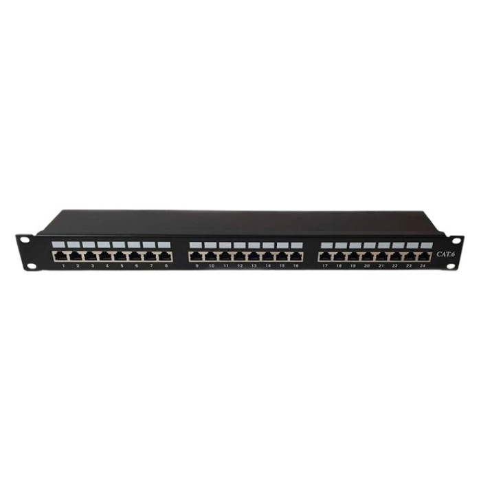 Патч-панель незаповнена під кейстоуни, STP, 1U EServer WT-2084-CAT 6