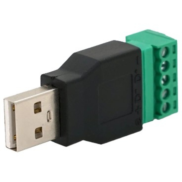 Роз'єм Voltronic USB (5 контактів) з клемами під кабель