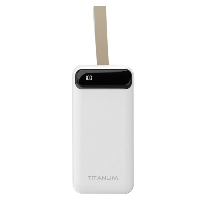 Повербанк VIDEX TITANUM 741 White 50000mAh