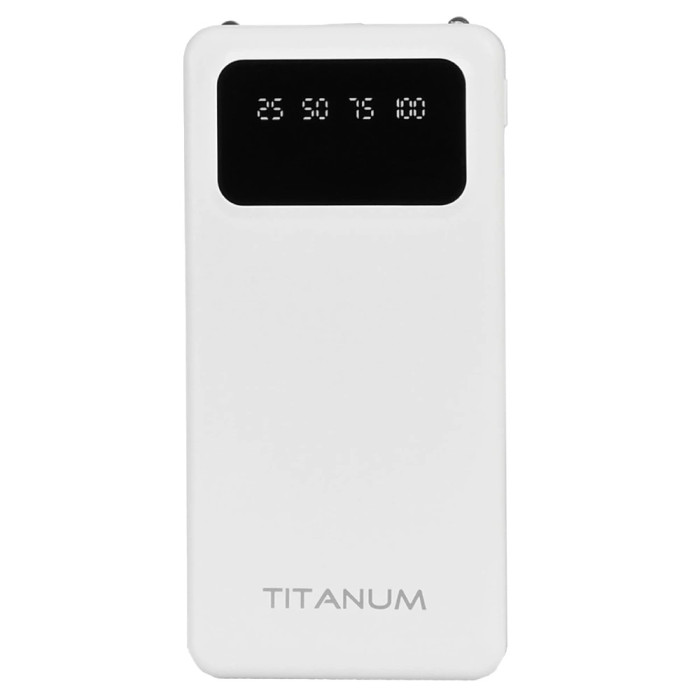 Повербанк VIDEX TITANUM OL21 White 10000mAh
