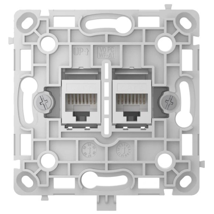 Механізм інтернет розетки Ajax OutletCore (LAN) white