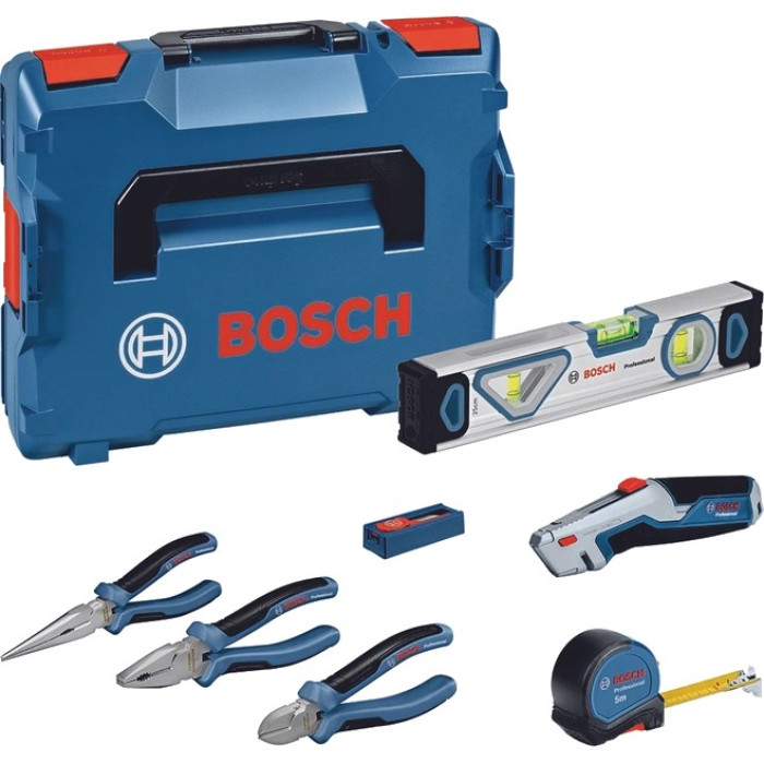 Набір професійних плоскогубців та змішаних ручних інструментів Bosch (0615990N2S)