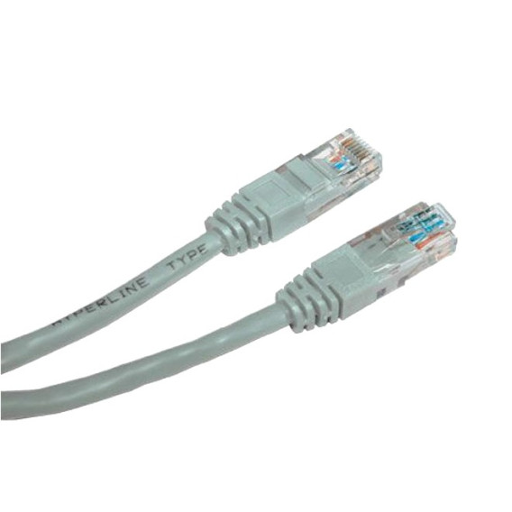 сірий EServer Патч-корд E-server UTP, 0.5 м, кат. 5e