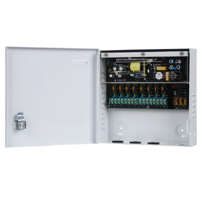 Блок живлення VIA Energy PS-1205/8CH(M) 12V/5A 8 каналів