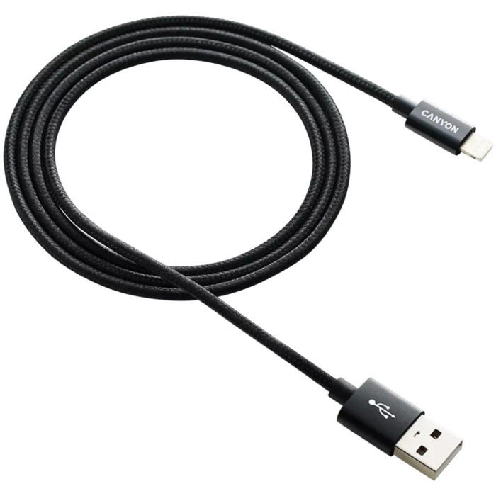 Кабель Lightning 8-pin - USB 1м CANYON CFI-3