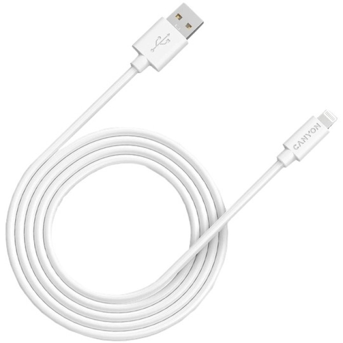 Кабель Lightning - USB 2м CANYON MFI-12