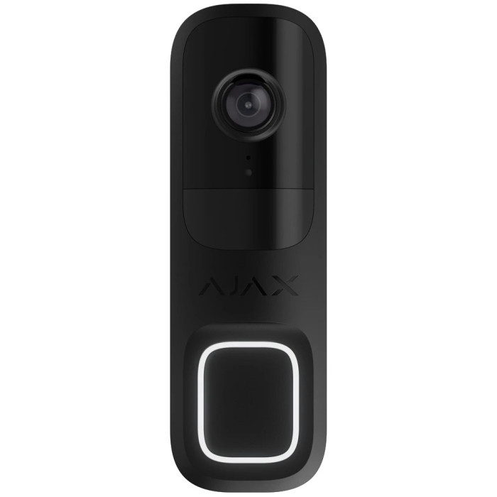Відеодзвінок Ajax Doorbell black RAL 9005