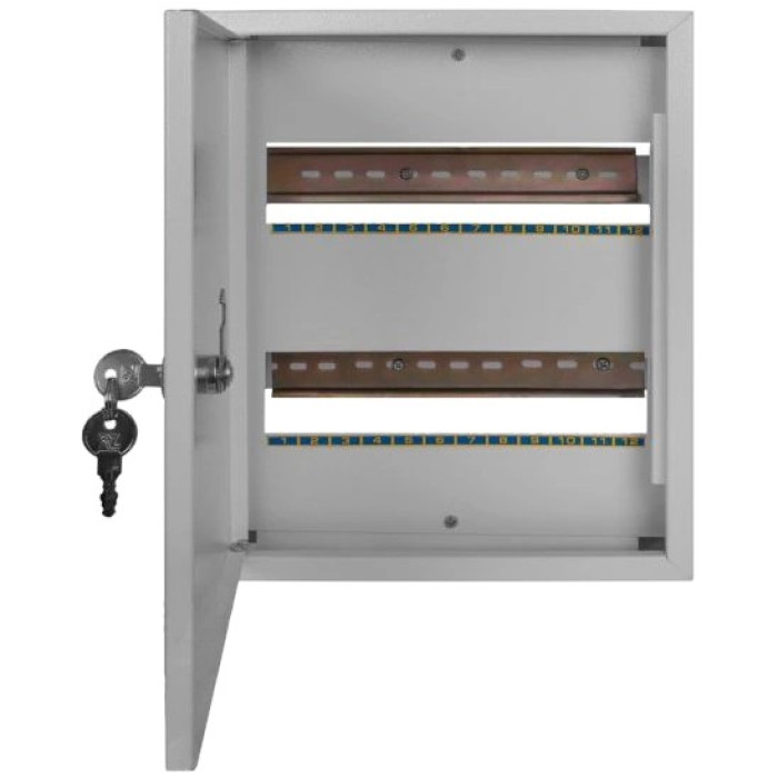 Шафа металева, під 24 мод., навісна, з замком Enext E.NEXT e.mbox.stand.n.24.z