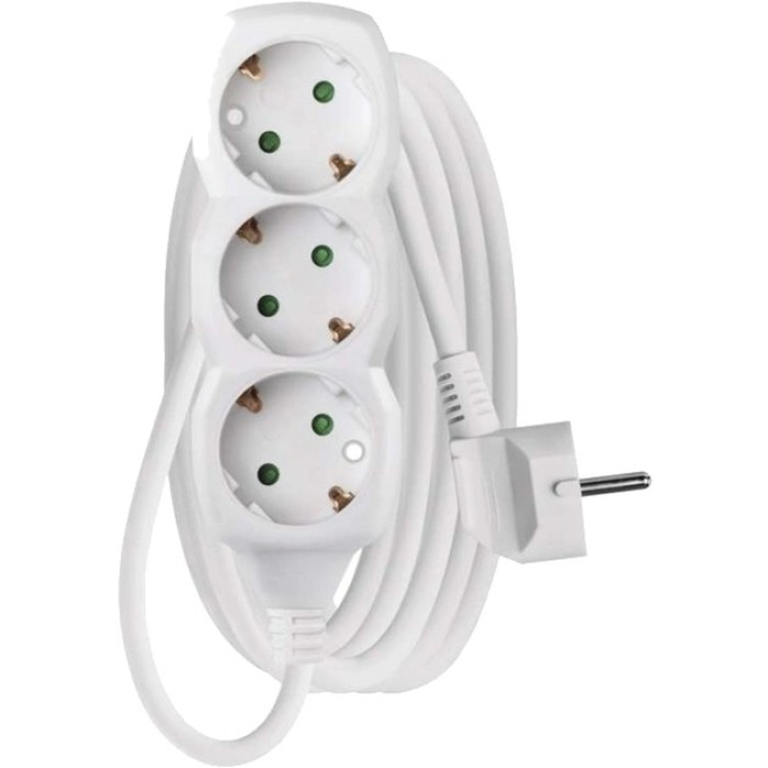 Мережевий подовжувач EMOS P0321R 3 розетки 1.5 м