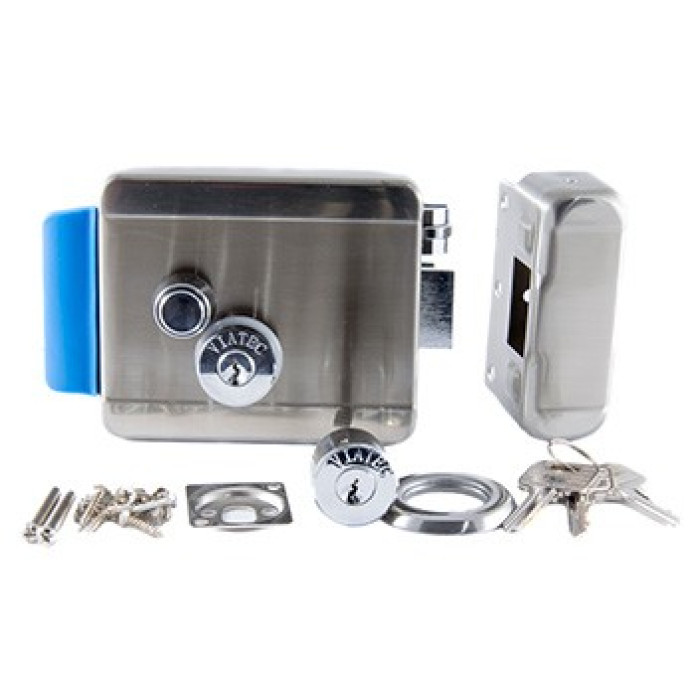 Електромеханічний накладний замок Viatec FASS Steel