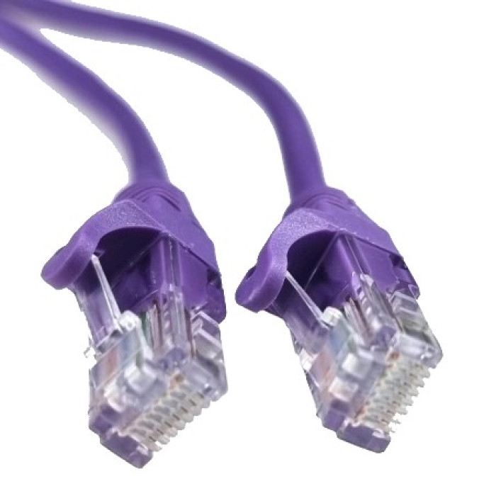 Патч-корд фіолетовий 0.3м Ritar UTP CAT5e
