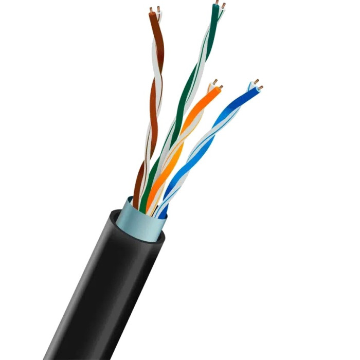 Кабель TRINIX FTP CAT5E CCA 0.51 mm LDPE Outdoor (305м)