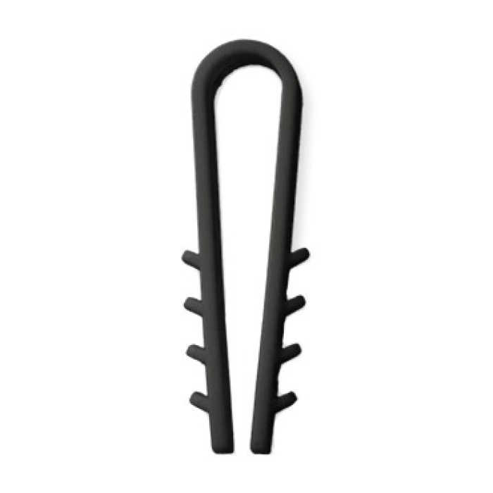 ялинка кругла d 6 чорна (100 шт) Дюбель Ziplex
