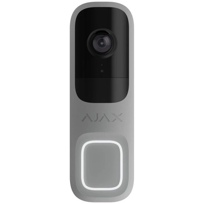 Відеодзвінок Ajax Doorbell Grey RAL 7004