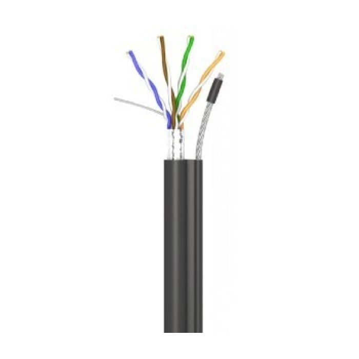 Кабель OK-net трос 500м Одескабель(ОК-net) КППЕт-ВП (100) 4 2 0,51 (FTP-cat.5E) OK-net, СU, ПЭ, экр., З тро