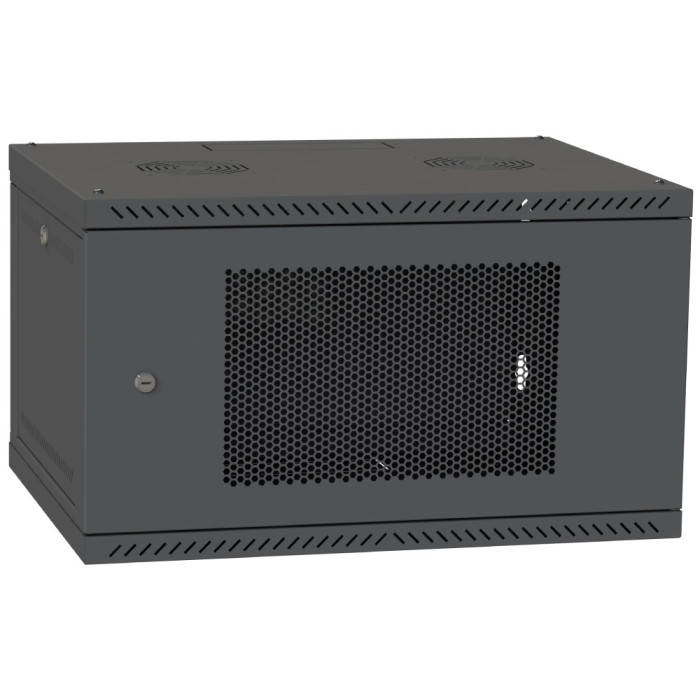 Шафа серверна IPCOM CH-6U 600x600 перфорація RAL9005