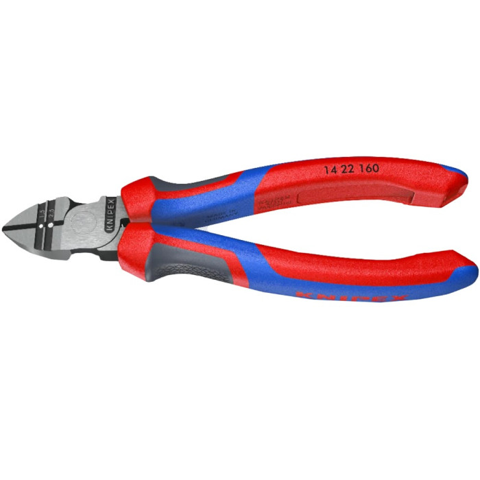 Кусачки бічні для видалення ізоляції KNIPEX 14 22 160