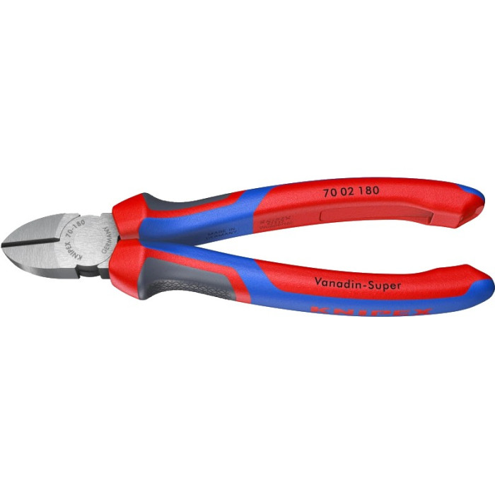Кусачки бокові (бокорізи) KNIPEX 70 02 180 Ø4,0мм