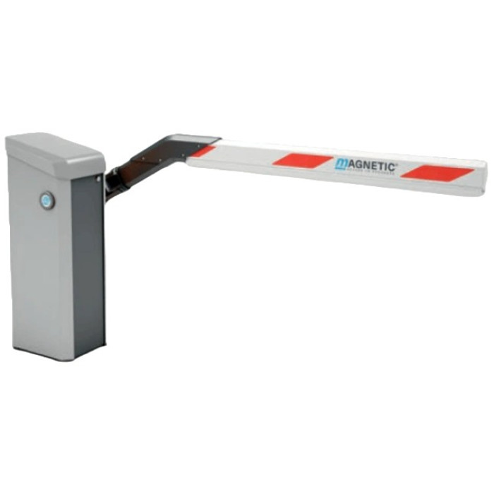 Шлагбаум Magnetic без стріли (лівий проїзд) білий алюміній Magnetic PARKING PRO-LA0020