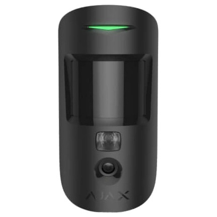 Сповіщувач Ajax MotionCam HDR (PhOD) Jeweller black руху з камерою бездрото