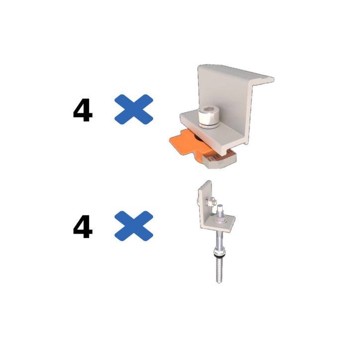 Комплект кріплень Kripter Kripter MetalTile I до металочерепиці