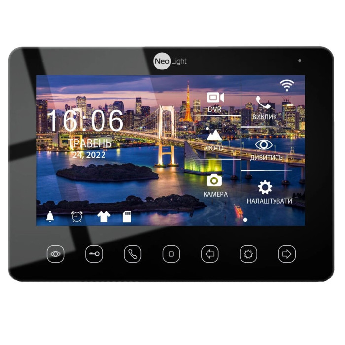 Відеодомофон NeoLight Neolight OMEGA+ HD WF Black