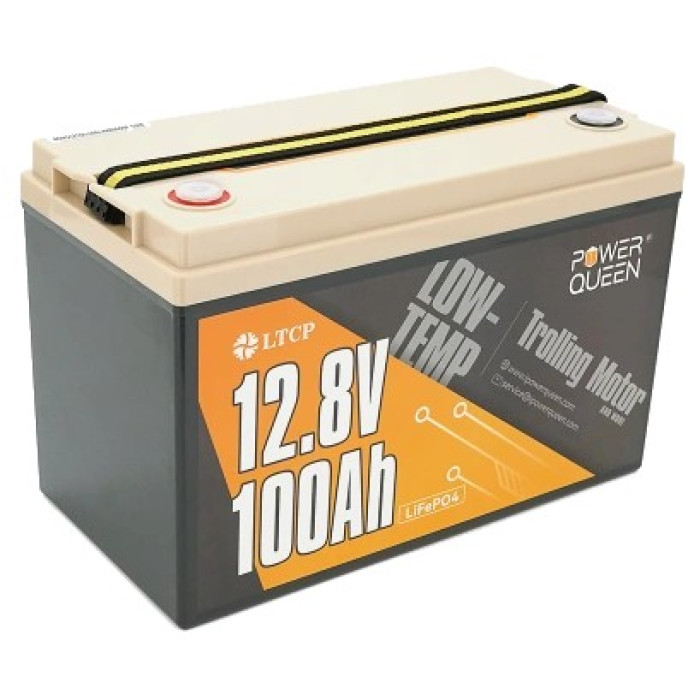 Акумуляторна батарея Power Queen LiFePO4 12V 100Ah Low-Temp
