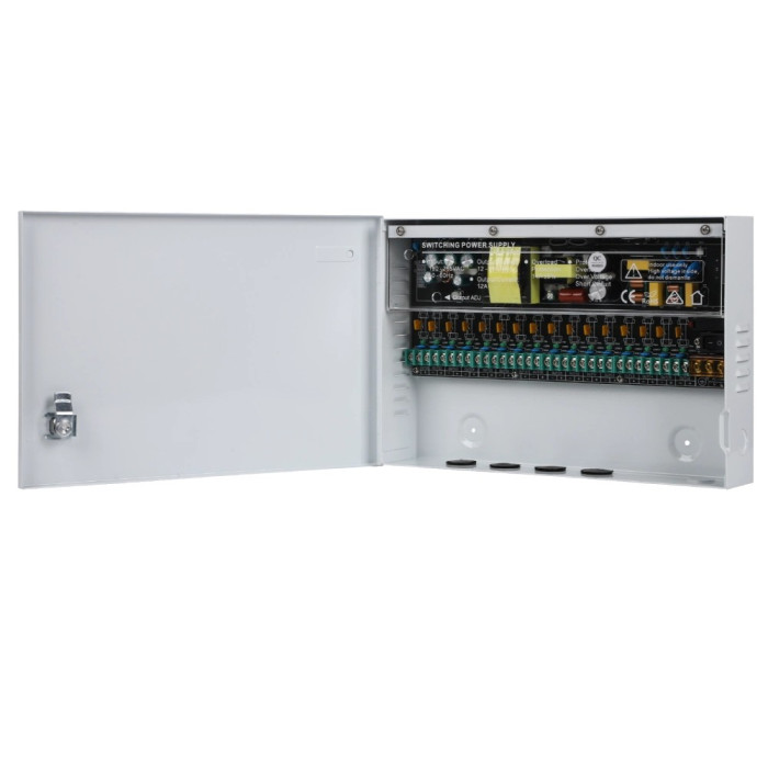 Блок живлення VIA Energy PS-1216/16CH(M) 12V/16A 16 каналів